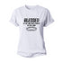 Women's Blessed Is The One Who Trusts In The Lord Cotton T-Shirt